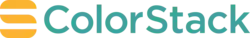 A simple text logo with an orange "S" split in three on the left