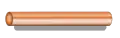Bare copper