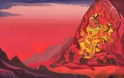 Nicholas Roerich.Command of Rigden Djapo. 1924.[114]
