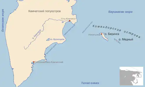 Kamchatka and the Commander Islands