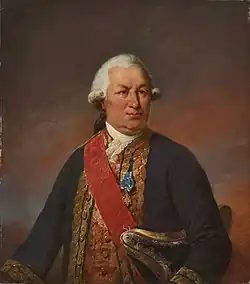 Lieutenant général de Grasse, painted by Jean-Baptiste Mauzaisse
