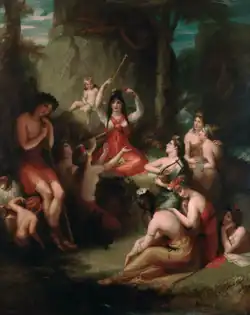 Comus Listening to the Incantations of Circe by Henry Howard