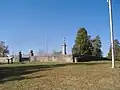 Perimeter of the monument