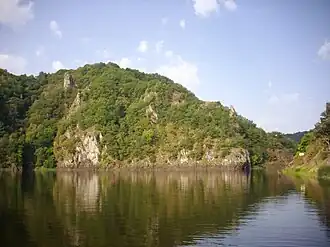 Confluence of the Diège and the Dordogne
