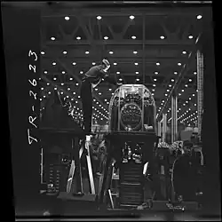 Image 23Worker assembling an aircraft at the Glenn L. Martin plant in Baltimore (from History of Baltimore)