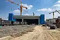 Construction site in 2019