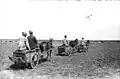 Convoy of mountain artillery boxes, heading for the Mărășești front