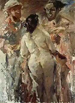 Susanna and the Elders (1923), oil on canvas, 150.5 x 111&nbsp;cm., Lower Saxony State Museum