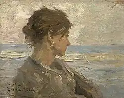 Young Woman by the Sea The Jack Daulton Collection, Los Altos Hills, California[9]