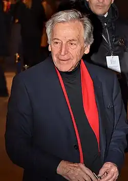Costa-Gavras at the César Awards in 2017