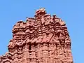 Summit detail, south aspect.