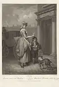 "Do you want any Matches?" from Cries of London by Anthony Cardon, 1794