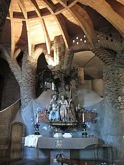 Altar dedicated to the Holy Family