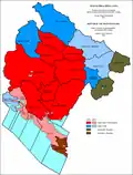 Ethnic structure of Montenegro by municipalities 2011