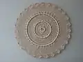 English crochet lace doily