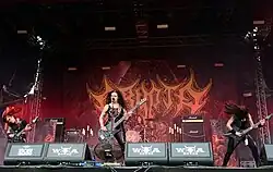 Crypta performing at Wacken Open Air 2022
