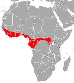 Map of range