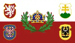 Czechoslovak Legion in Russia Flag (front)[10]