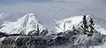 Mt. Aetna (left) and Taylor Mountain (right)