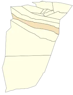 Location of Mansoura commune within Ghardaïa Province