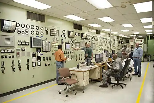 D Area Powerhouse Control Room