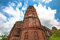 Corner turret