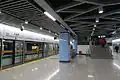Line 12 platform of Dalian Road