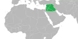 Map of range