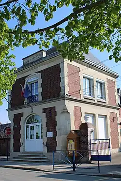 The town hall of Danizy