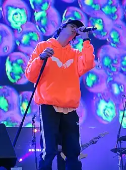 Danny Ocean performing in 2019