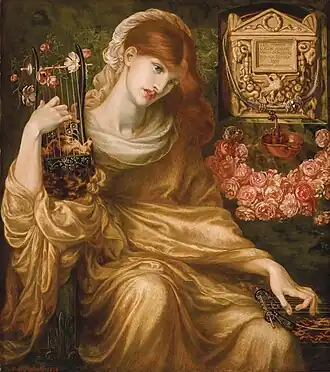 Roman Widow (1874) by Dante Gabriel Rossetti