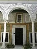 Porticos of the hall