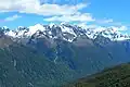 Tuhawaiki Mountain centred