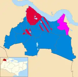 2015 results map