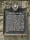 Church NHI historical marker installed in 1986