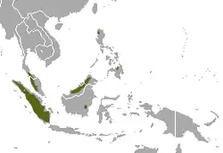 Map of range