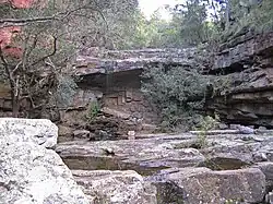 Deadcock Den, a site of cultural significance to the Gunai women.