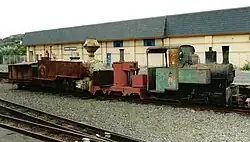 Kathleen at Aberystwyth station