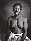 Delia (Born America); daughter of Renty on B.F. Taylor Plantation, Columbia South Carolina [Picture # 1]