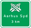 I20: Motorway junction (system interchange)