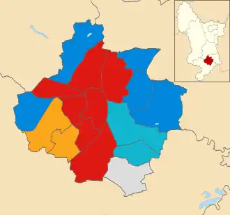 2022 results map