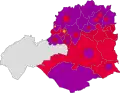2007 results map