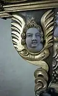 Detail of altarpiece