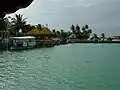 The Dharavandhoo break-water harbour jetty in 2012, prior to renovation