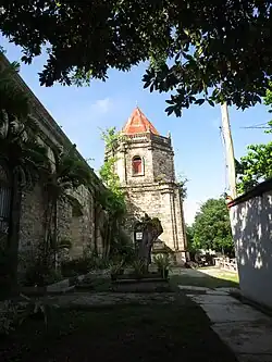 Church bell tower