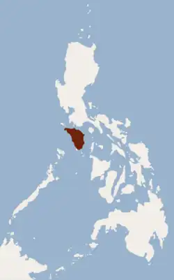 Map of range