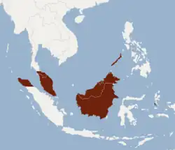 Map of range