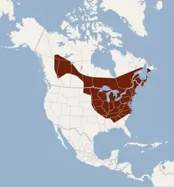 Map of range