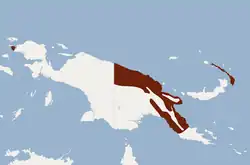 Map of range