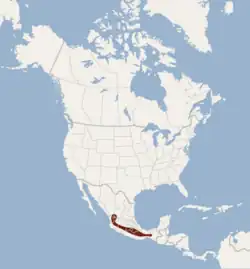 Map of range